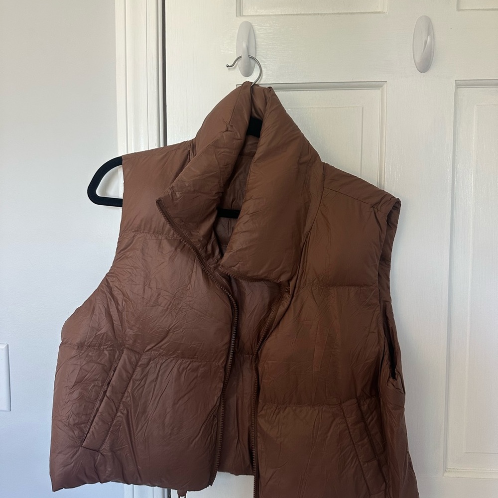 Amazon Brown Puffer Vest
